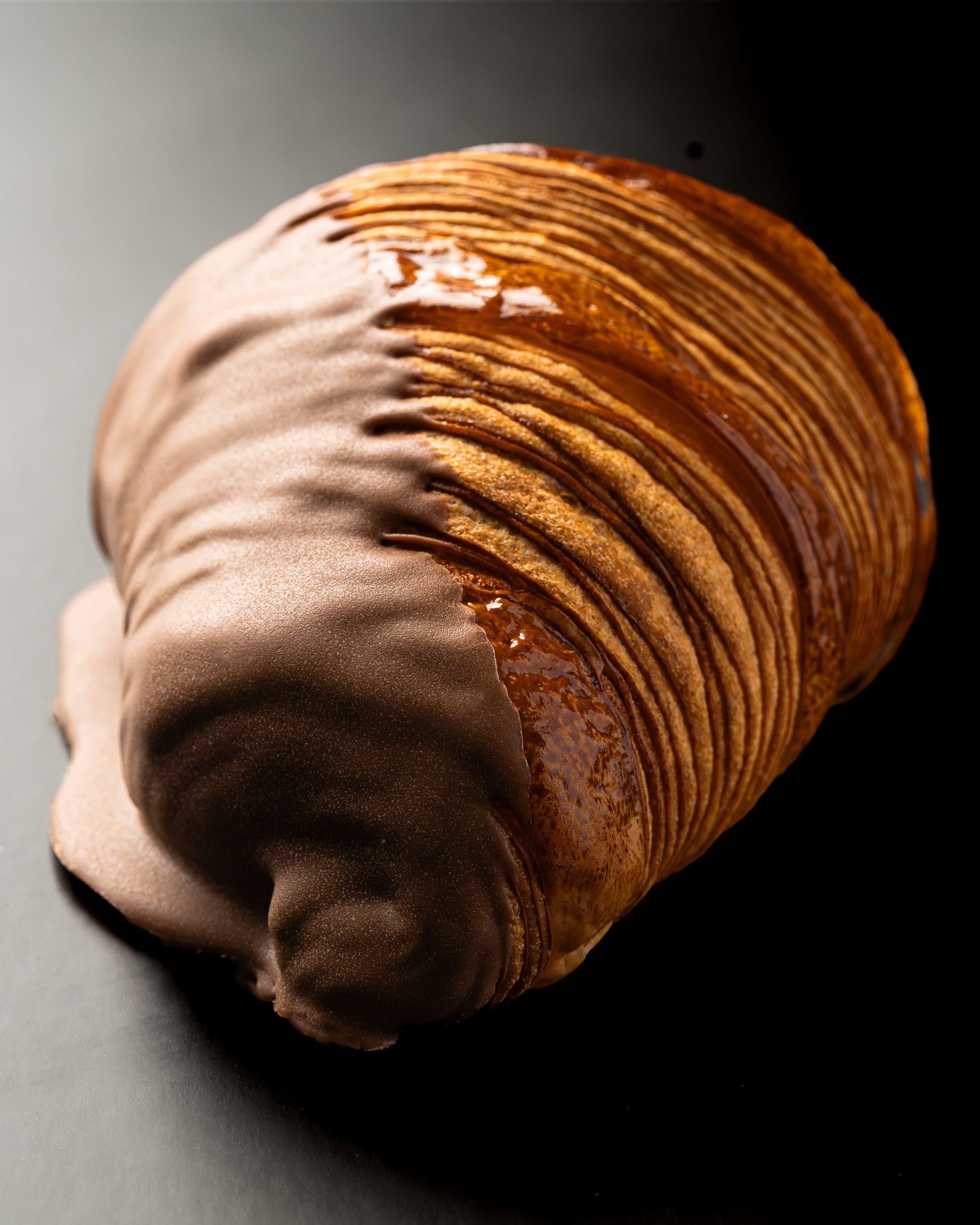Caracola xocolata llet