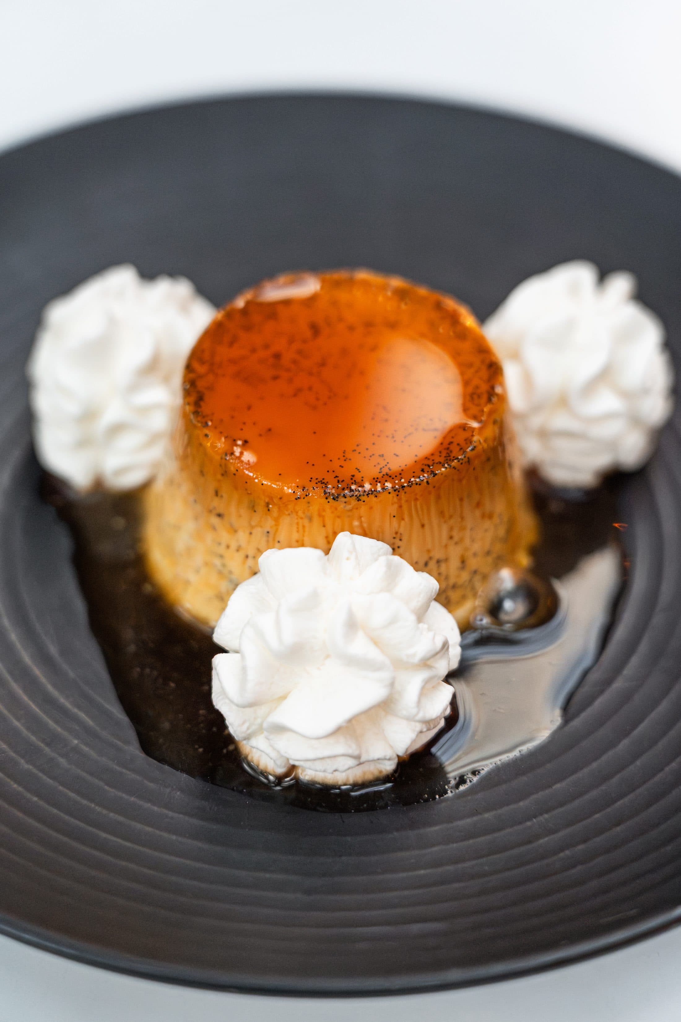 Flan de vainilla
